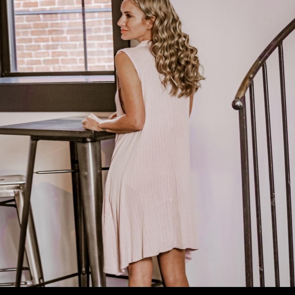 Pink Tank  Dress - Picture 7 of 8